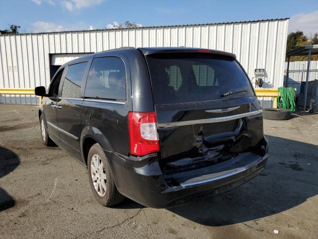 2C4RC1CG6CR117816 - 2012 CHRYSLER TOWN & COU TOURING L BLACK photo 2