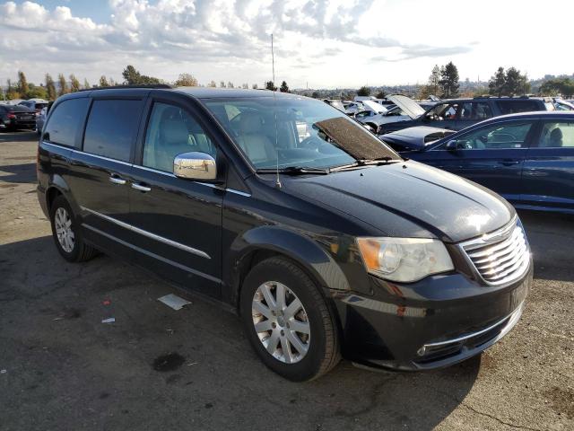 2C4RC1CG6CR117816 - 2012 CHRYSLER TOWN & COU TOURING L BLACK photo 4