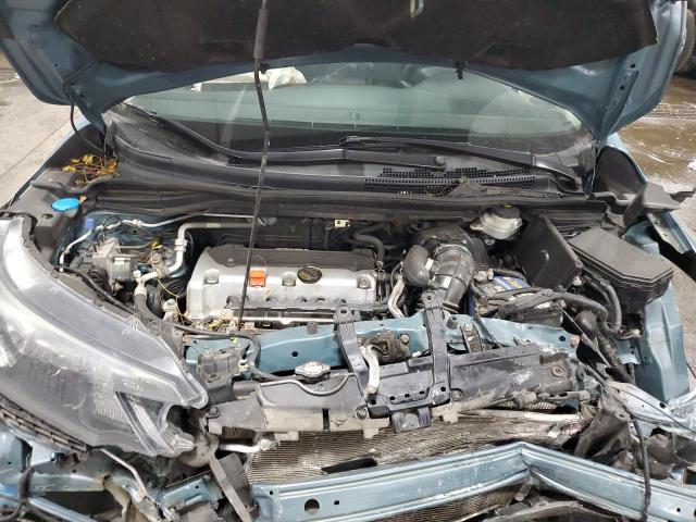 2HKRM4H38EH684985 - 2014 HONDA CR-V LX BLUE photo 12