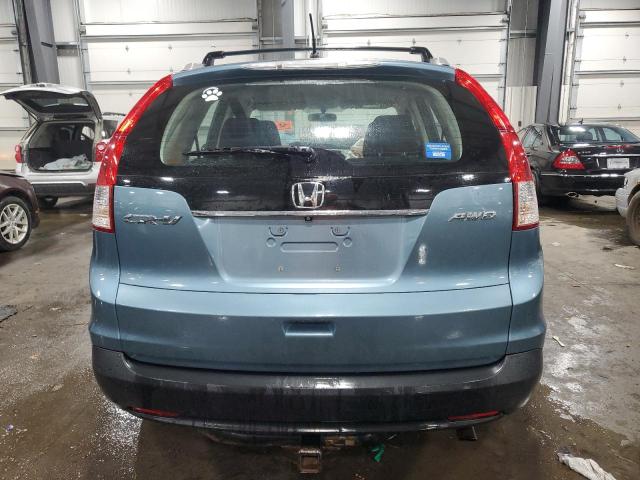 2HKRM4H38EH684985 - 2014 HONDA CR-V LX BLUE photo 6