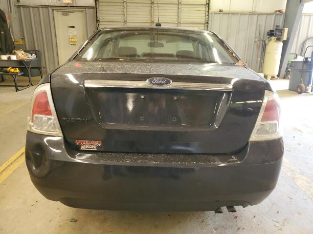 3FAHP08Z47R270821 - 2007 FORD FUSION SEL BLACK photo 6