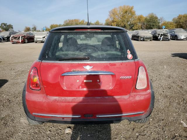 WMWRC33526TK65059 - 2006 MINI COOPER RED photo 6