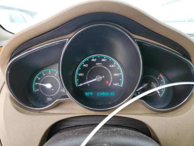 1G1ZC5E0XCF174933 - 2012 CHEVROLET MALIBU 1LT Қоңыр фото 9