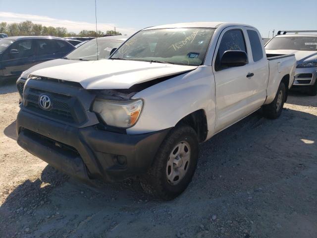 5TFTX4CN0FX065731 - 2015 TOYOTA TACOMA ACCESS CAB WHITE photo 1