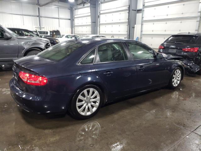 WAUBFAFL7DN031542 - 2013 AUDI A4 PREMIUM BLUE photo 3