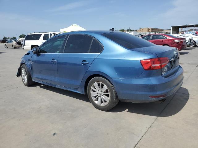 3VWD07AJ0FM403982 - 2015 VOLKSWAGEN JETTA SE BLUE photo 2