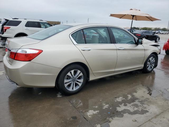 1HGCR2F35EA210791 - 2014 HONDA ACCORD LX BEIGE photo 3