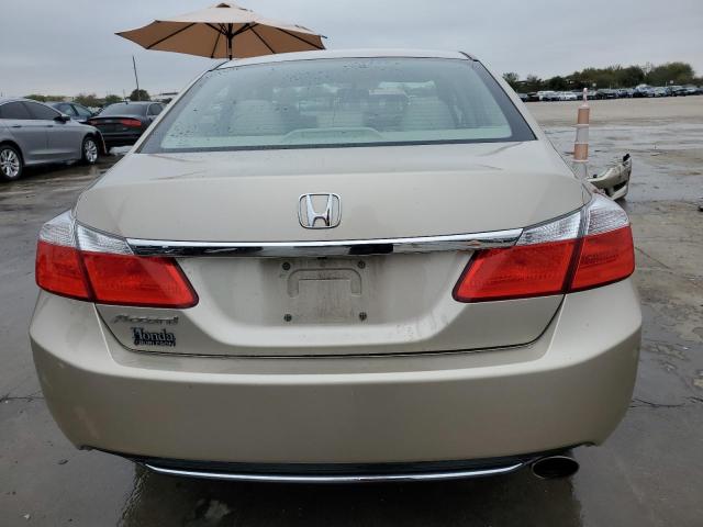 1HGCR2F35EA210791 - 2014 HONDA ACCORD LX BEIGE photo 6