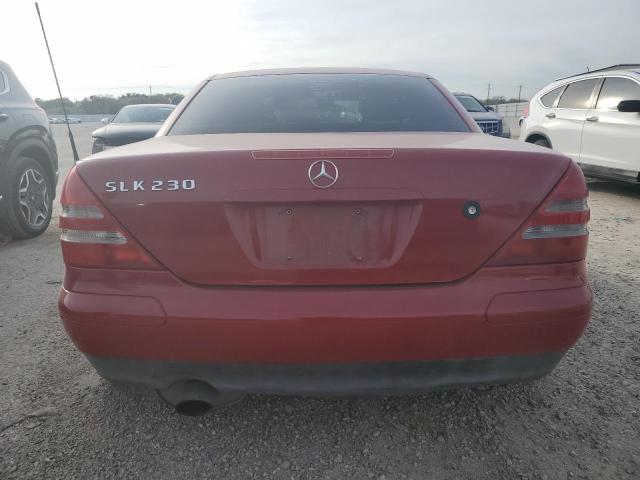 WDBKK47F5WF058629 - 1998 MERCEDES-BENZ SLK 230 KOMPRESSOR RED photo 6