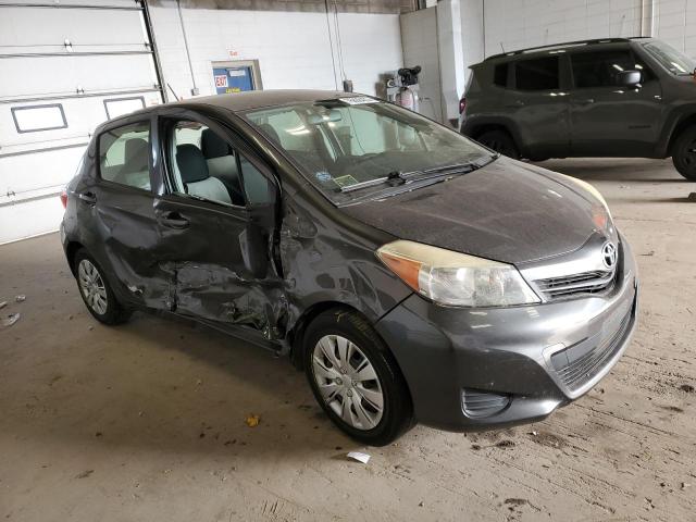 JTDKTUD30CD525794 - 2012 TOYOTA YARIS CHARCOAL photo 4