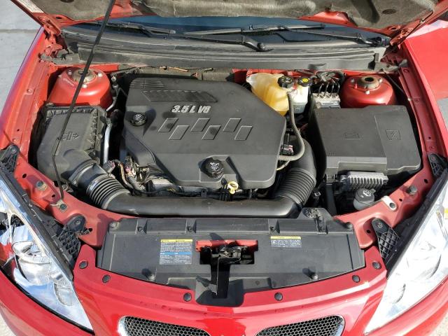 1G2ZH18N474157320 - 2007 PONTIAC G6 GT RED photo 11