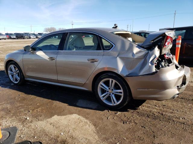 1VWCV7A31FC076461 - 2015 VOLKSWAGEN PASSAT SEL BEIGE photo 2