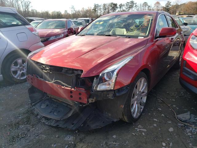 1G6AB5RX6F0100739 - 2015 CADILLAC ATS LUXURY RED photo 1