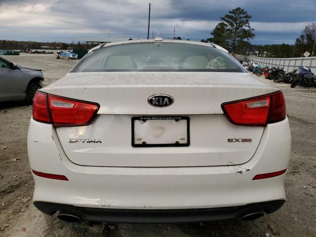 5XXGN4A74EG266372 - 2014 KIA OPTIMA EX WHITE photo 6