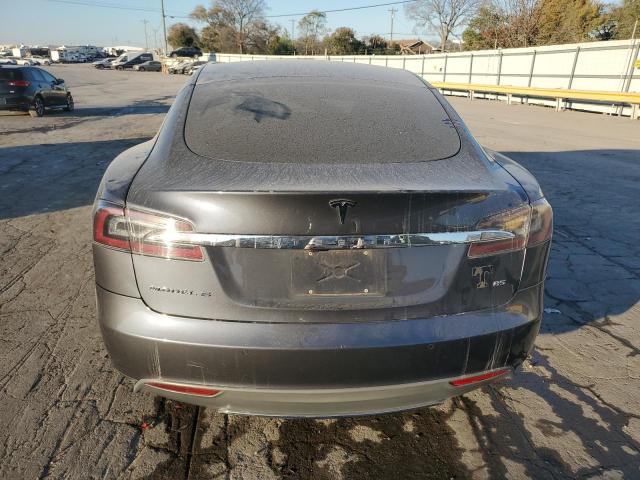 5YJSA1H14FFP72830 - 2015 TESLA MODEL S 85 BLUE photo 6