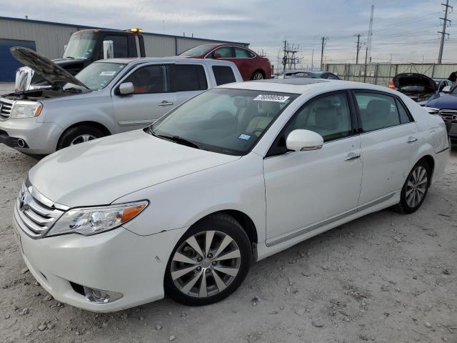 4T1BK3DB8BU437221 - 2011 TOYOTA AVALON BASE WHITE photo 1