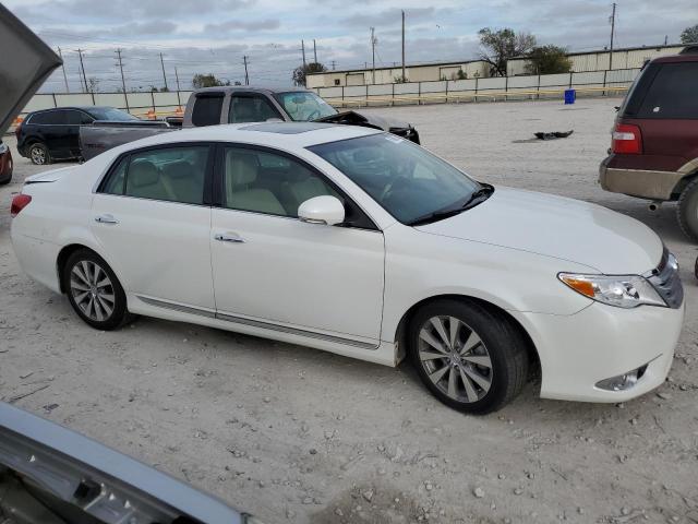 4T1BK3DB8BU437221 - 2011 TOYOTA AVALON BASE WHITE photo 4