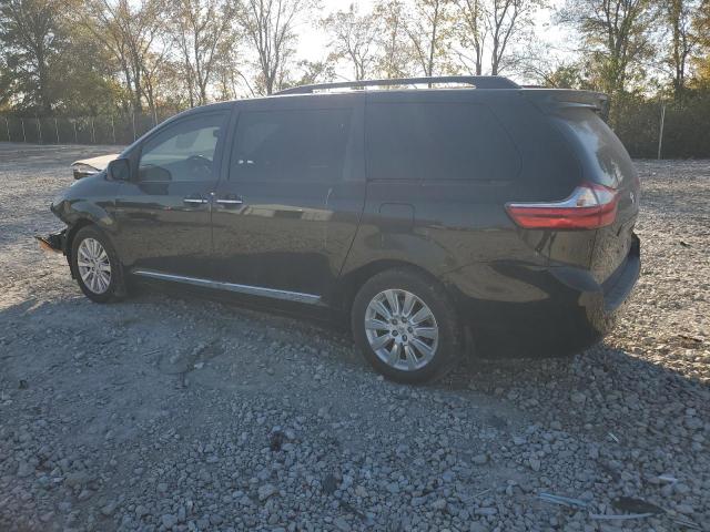 5TDDK3DC3FS120771 - 2015 TOYOTA SIENNA XLE BLACK photo 2