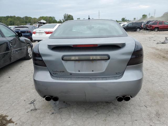 2G2WC55C581121824 - 2008 PONTIAC GRAND PRIX GXP GRAY photo 6