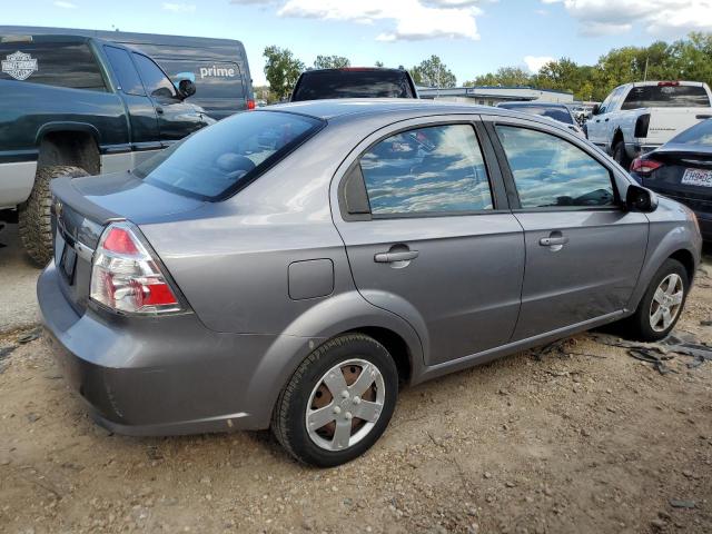 KL1TD5DE8BB231215 - 2011 CHEVROLET AVEO LS GRAY photo 3