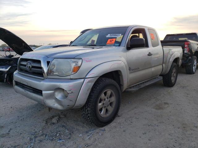 5TETU62N39Z627432 - 2009 TOYOTA TACOMA PRERUNNER ACCESS CAB SILVER photo 1