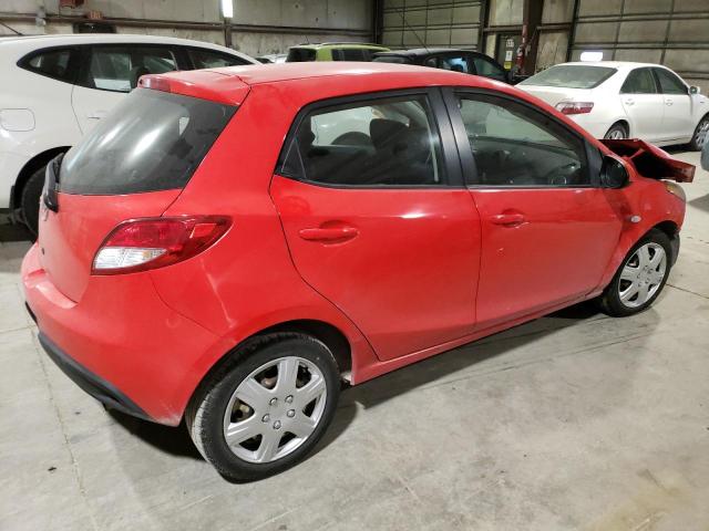 JM1DE1HY0B0123609 - 2011 MAZDA MAZDA2 RED photo 3