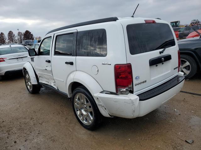 1D4PU4GK9BW582748 - 2011 DODGE NITRO HEAT WHITE photo 2