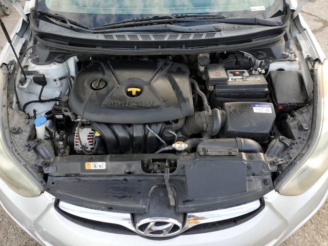 KMHDH4AE0DU955936 - 2013 HYUNDAI ELANTRA GLS SILVER photo 11