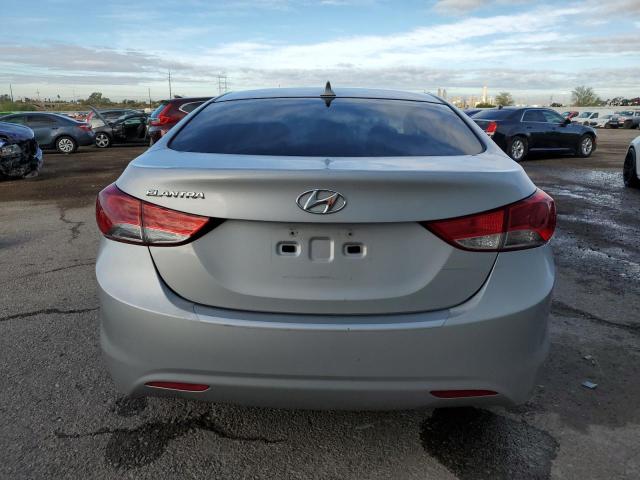 KMHDH4AE0DU955936 - 2013 HYUNDAI ELANTRA GLS SILVER photo 6