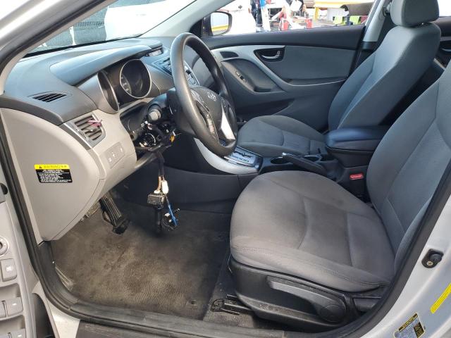 KMHDH4AE0DU955936 - 2013 HYUNDAI ELANTRA GLS SILVER photo 7