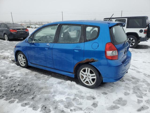 JHMGD37637S810816 - 2007 HONDA FIT S 蓝色 照片 2