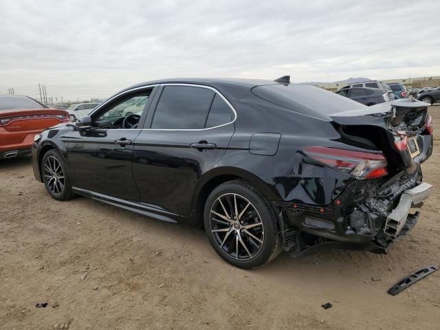 4T1S11AK2PU739882 - 2023 TOYOTA CAMRY SE NIGHT SHADE BLACK photo 2