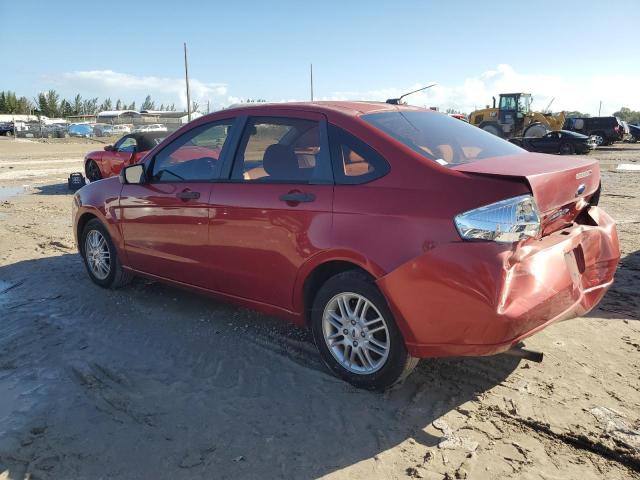 1FAHP35N39W165822 - 2009 FORD FOCUS SE RED photo 2