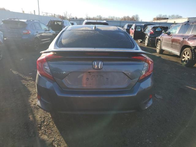 JHMFC1F3XJX038755 - 2018 HONDA CIVIC EX GRAY photo 6