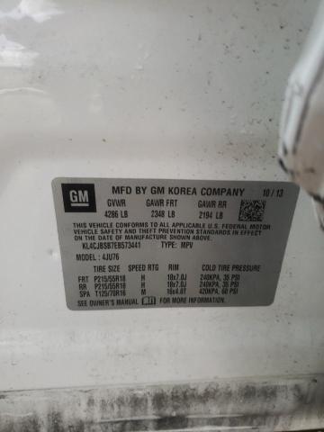 KL4CJBSB7EB573441 - 2014 BUICK ENCORE CONVENIENCE 白色 照片 14