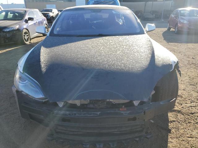 5YJSA1DP9CFP03265 - 2012 TESLA MODEL S WHITE photo 5