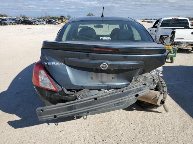 3N1CN7AP5HL879161 - 2017 NISSAN VERSA S BLUE photo 6