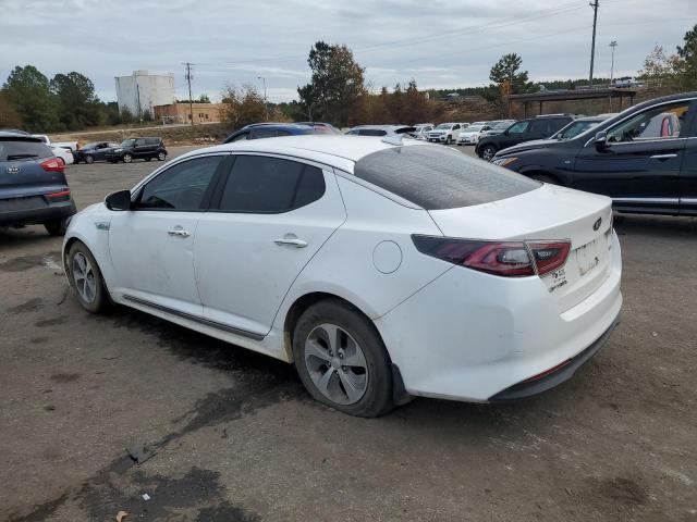 KNAGM4ADXF5080914 - 2015 KIA OPTIMA HYBRID WHITE photo 2