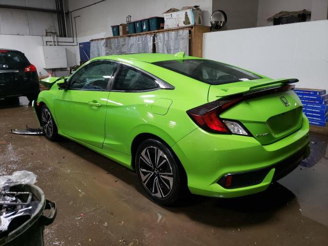 2HGFC3B70HH359113 - 2017 HONDA CIVIC EXL მწვანე ფოტო 2