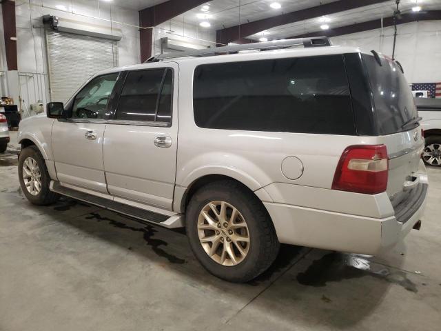 1FMJK2ATXFEF07417 - 2015 FORD EXPEDITION EL LIMITED SILVER photo 2