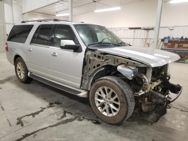 1FMJK2ATXFEF07417 - 2015 FORD EXPEDITION EL LIMITED SILVER photo 4