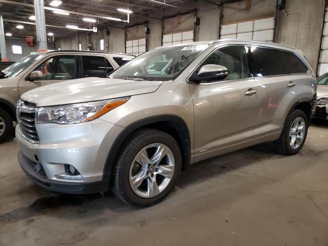 2016 TOYOTA HIGHLANDER HYBRID LIMITED, 