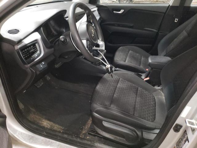 3KPA24AB3JE086399 - 2018 KIA RIO LX SILVER photo 7