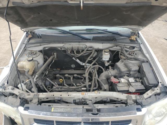 1FMCU03789KA08144 - 2009 FORD ESCAPE XLT WHITE photo 12