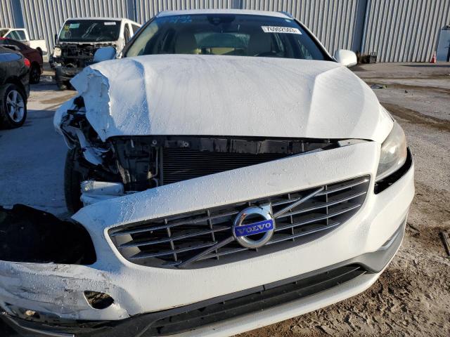 YV140MEK4G1286727 - 2016 VOLVO V60 T5 PREMIER WHITE photo 5