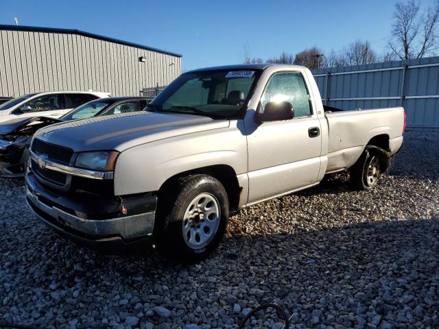 1GCEC14V65Z336473 - 2005 CHEVROLET SILVERADO C1500 SILVER photo 1