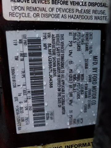 5LMFU28567LJ04388 - 2007 LINCOLN NAVIGATOR 黑色 照片 12