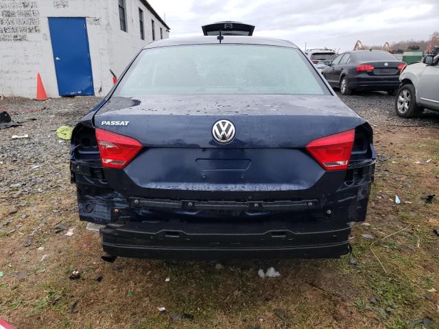 1VWAP7A33EC018822 - 2014 VOLKSWAGEN PASSAT S BLUE photo 6