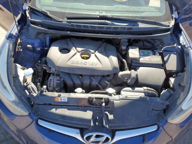 5NPDH4AE7GH702065 - 2016 HYUNDAI ELANTRA SE BLUE photo 11