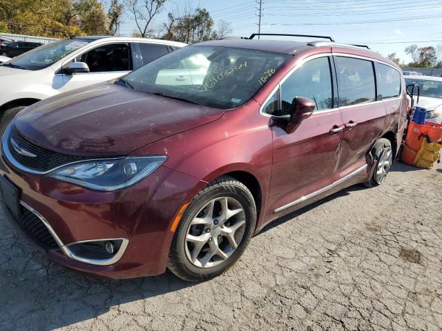 2C4RC1BG5JR321117 - 2018 CHRYSLER PACIFICA TOURING L RED photo 1
